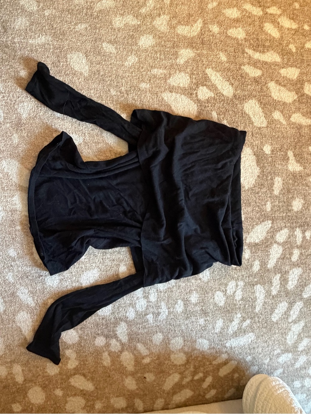 Massimo Dutti Black Long Sleeve Women's top